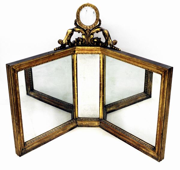 



Specchiera angolare, sec. XIX  - Asta Antiquariato e Sculture, Gioielli e Collezionismo - Poggio Bracciolini Casa d'Aste