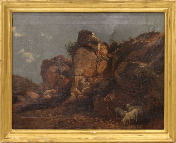 



Scuola della fine sec. XIX  - Asta OPERE E OGGETTI D'ARTE ANTICA E CONTEMPORANEA, GIOIELLI - Poggio Bracciolini Casa d'Aste