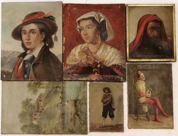 



Scuola dei secc. XIX e XX  - Asta OPERE E OGGETTI D'ARTE ANTICA E CONTEMPORANEA, GIOIELLI - Poggio Bracciolini Casa d'Aste