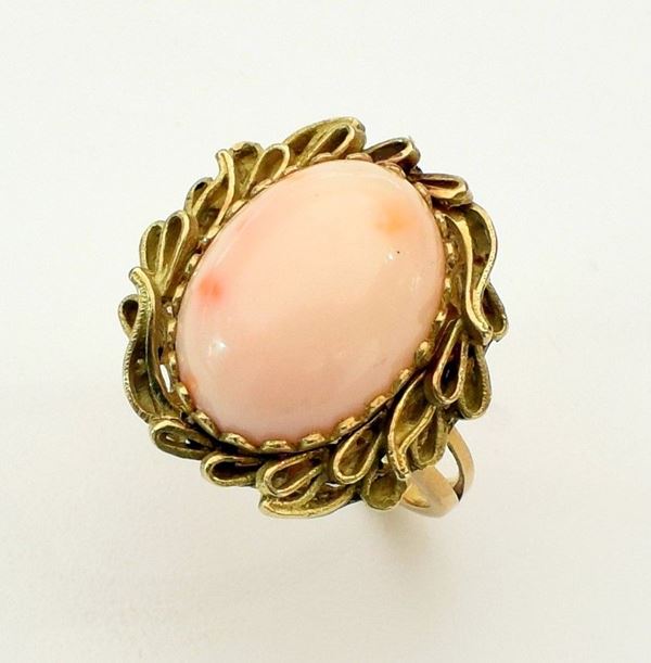 



ANELLO IN ORO 18KT E CORALLO  - Asta OPERE E OGGETTI D'ARTE ANTICA E CONTEMPORANEA, GIOIELLI - Poggio Bracciolini Casa d'Aste