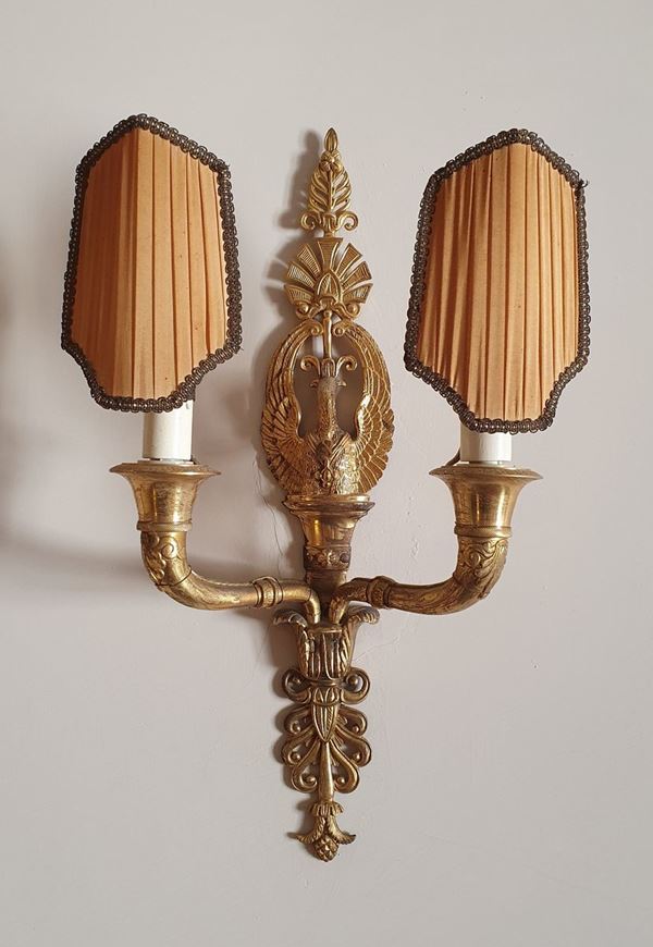 



Coppia di applique, sec. XX 