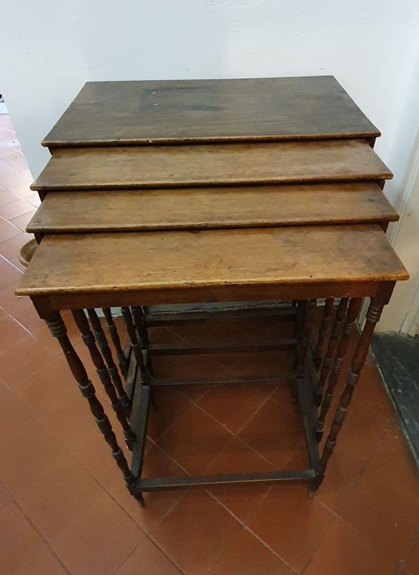 



Trittico di tavolini, sec. XIX   - Asta OPERE E OGGETTI D'ARTE ANTICA E CONTEMPORANEA, GIOIELLI - Poggio Bracciolini Casa d'Aste
