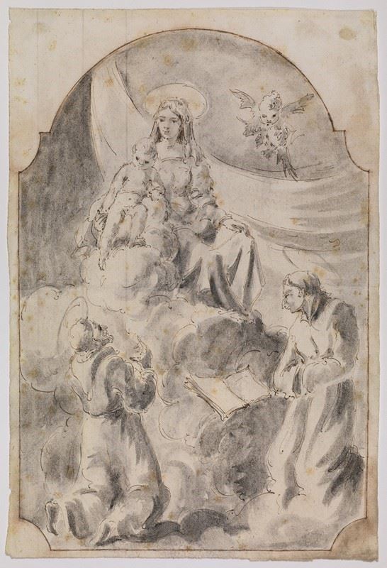Scuola veneta, sec. XVIII  - Asta DIPINTI DAL SECOLO XVII AL SECOLO XX - Poggio Bracciolini Casa d'Aste