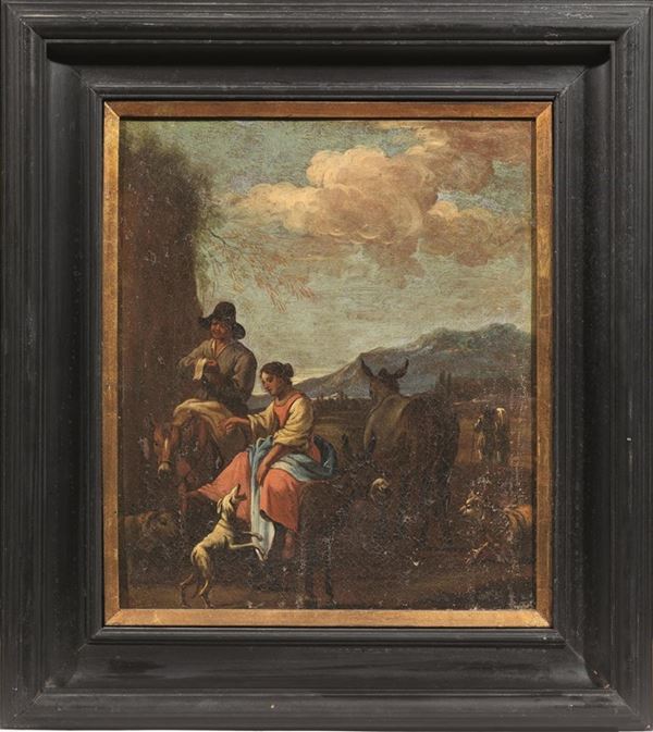 



Pittore Bambocciante, sec. XVIII