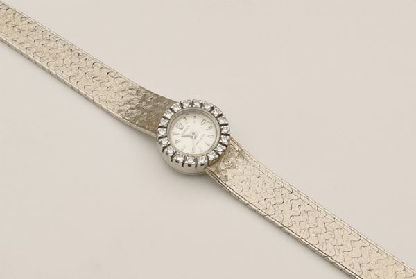 



OROLOGIO DA POLSO PER SIGNORA ROLEX , PRECISION ANNI 60 IN ORO BIANCO