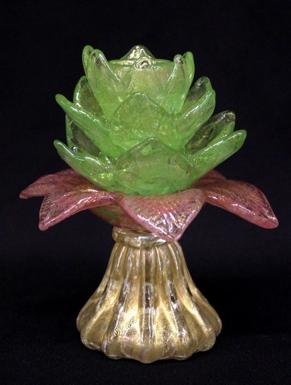 



Portacandela, Murano, sec. XX  - Asta OPERE E OGGETTI D'ARTE ANTICA E CONTEMPORANEA, GIOIELLI - Poggio Bracciolini Casa d'Aste
