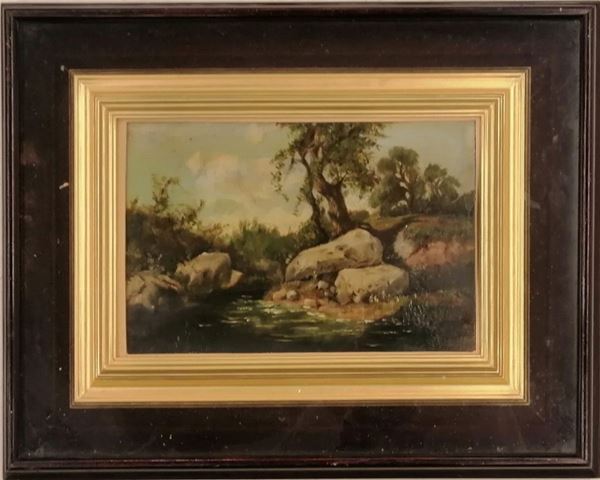 



Scuola italiana, sec. XIX  - Asta OPERE E OGGETTI D'ARTE ANTICA E CONTEMPORANEA, GIOIELLI - Poggio Bracciolini Casa d'Aste