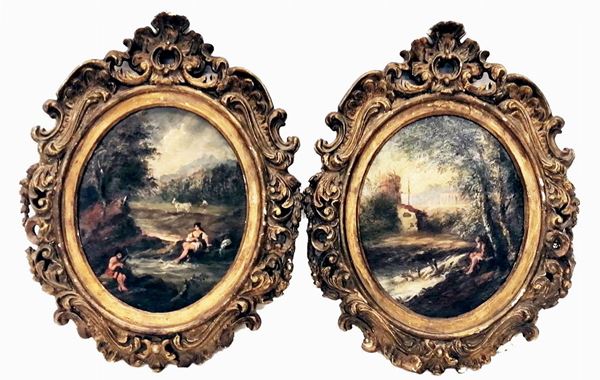 



Scuola del sec. XIX  - Asta OPERE E OGGETTI D'ARTE ANTICA E CONTEMPORANEA, GIOIELLI - Poggio Bracciolini Casa d'Aste