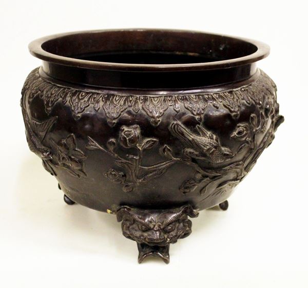 



Cachepot, Giappone, periodo Meji