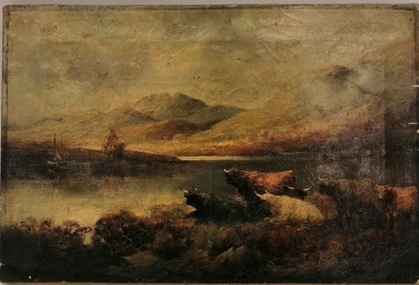 



Scuola inglese, fine sec. XIX  - Asta OPERE E OGGETTI D'ARTE ANTICA E CONTEMPORANEA, GIOIELLI - Poggio Bracciolini Casa d'Aste