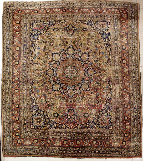 



Tappeto persiano, sec. XX  - Asta GIOIELLI, ARGENTI, ARREDI, OGGETTI D'ARTE E DIPINTI - Poggio Bracciolini Casa d'Aste