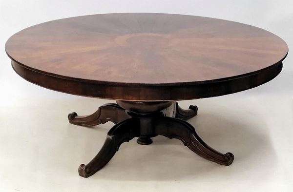 



Grande tavolo, sec. XIX   - Asta COLLECTIBLES, Mobili, Arredi e Dipinti dal secolo XVI al XX - Poggio Bracciolini Casa d'Aste