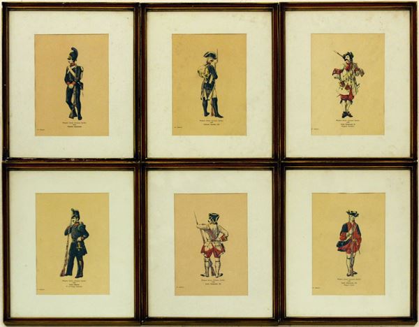 



Serie di sei stampe, sec. XX  - Asta OPERE E OGGETTI D'ARTE ANTICA E CONTEMPORANEA, GIOIELLI - Poggio Bracciolini Casa d'Aste