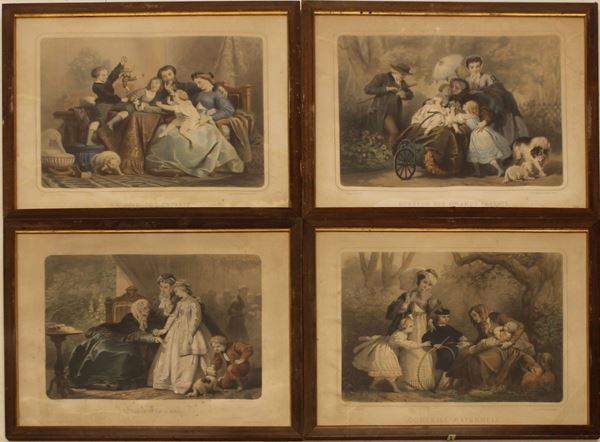 



Quattro cromolitografie, Francia, sec. XIX  - Asta OPERE E OGGETTI D'ARTE ANTICA E CONTEMPORANEA, GIOIELLI - Poggio Bracciolini Casa d'Aste
