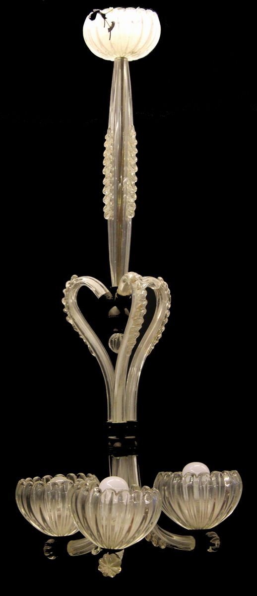 



Lampadario, Murano, anni 40  - Asta OPERE E OGGETTI D'ARTE ANTICA E CONTEMPORANEA, GIOIELLI - Poggio Bracciolini Casa d'Aste