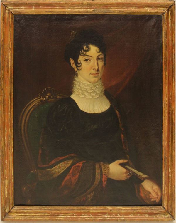 



Scuola del sec. XIX  - Asta GIOIELLI, ARGENTI, ARREDI, OGGETTI D'ARTE E DIPINTI - Poggio Bracciolini Casa d'Aste