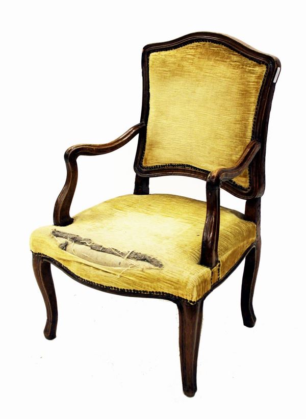 



Poltroncina, Piemonte, sec. XVIII