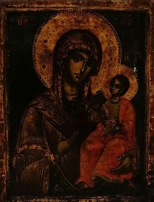 



Scuola russa, secolo XVII  - Asta DIPINTI e DISEGNI DAL SECOLO XVI AL XX - Poggio Bracciolini Casa d'Aste