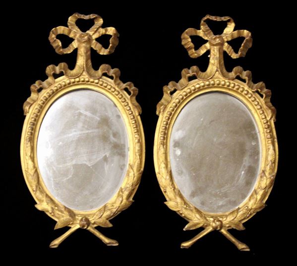 



Coppia di specchiere, sec. XIX