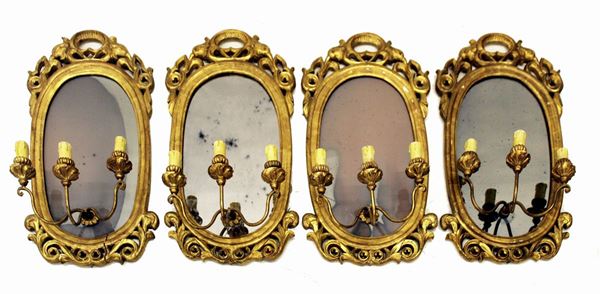 



Quattro ventoline, sec. XIX  - Asta GIOIELLI, ARGENTI, ARREDI, OGGETTI D'ARTE E DIPINTI - Poggio Bracciolini Casa d'Aste