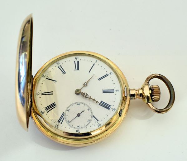 



OROLOGIO DA TASCA SAVONETTE IN ORO 18KT