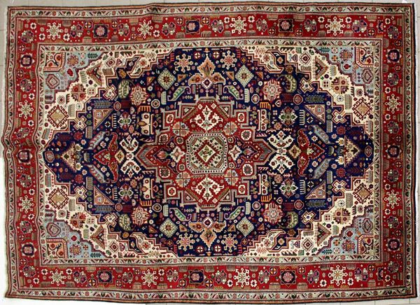 



Tappeto persiano Tabriz ad impianto Heriz, sec. XX