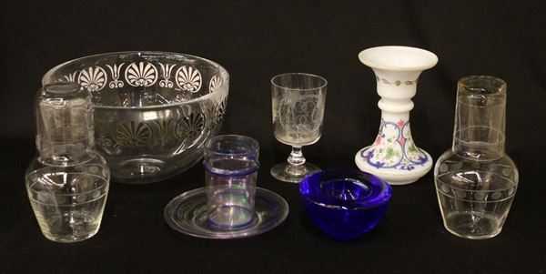 



Lotto di vetri, sec. XIX/XX  - Asta ANTIQUARIATO, COLLECTIBLES, GIOIELLI - Poggio Bracciolini Casa d'Aste