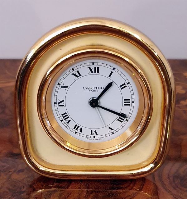 



Orologio da tavolo, sec. XX, manifattura Cartier