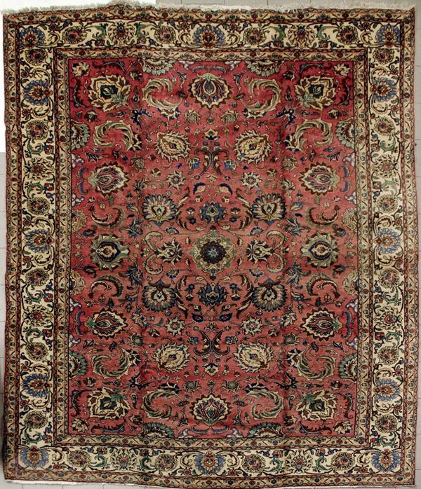 



Tappeto persiano Khoi, sec. XX  - Asta GIOIELLI, ARGENTI, ARREDI, OGGETTI D'ARTE E DIPINTI - Poggio Bracciolini Casa d'Aste