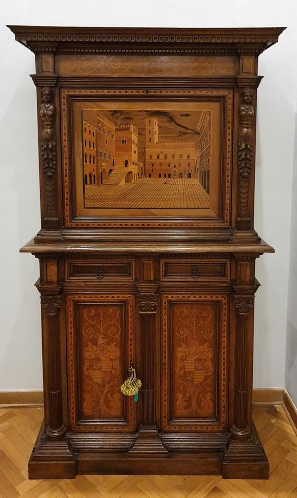 



Segretaire, in stile rinascimento