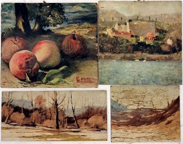 



Scuola del sec. XX  - Asta GIOIELLI, ARGENTI, ARREDI, OGGETTI D'ARTE E DIPINTI - Poggio Bracciolini Casa d'Aste