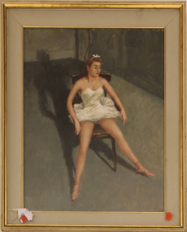 



Scuola italiana sec. XX  - Asta GIOIELLI, ARGENTI, ARREDI, OGGETTI D'ARTE E DIPINTI - Poggio Bracciolini Casa d'Aste