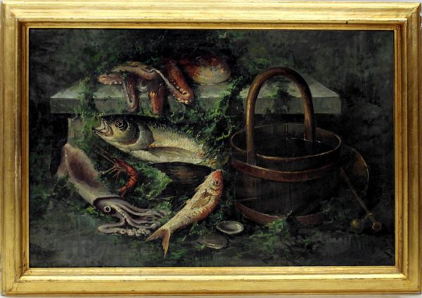 



Scuola italiana, sec. XX  - Asta GIOIELLI, ARGENTI, ARREDI, OGGETTI D'ARTE E DIPINTI - Poggio Bracciolini Casa d'Aste