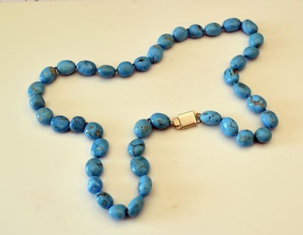 



COLLANA&nbsp; GIROCOLLO DI TURCHESE