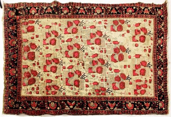 



Tappeto persiano, sec. XX  - Asta GIOIELLI, ARGENTI, ARREDI, OGGETTI D'ARTE E DIPINTI - Poggio Bracciolini Casa d'Aste