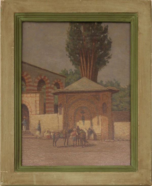 



Scuola italiana, sec. XX  - Asta GIOIELLI, ARGENTI, ARREDI, OGGETTI D'ARTE E DIPINTI - Poggio Bracciolini Casa d'Aste