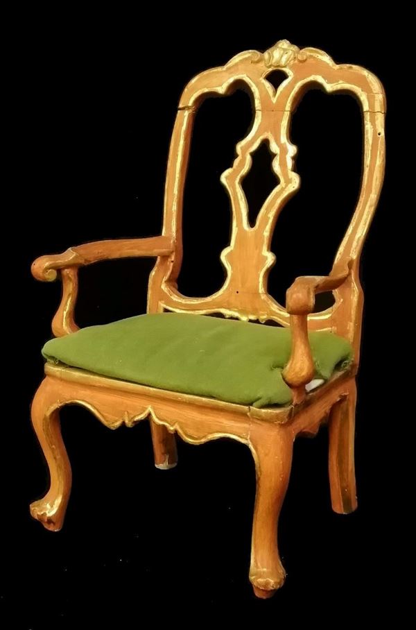 



Modellino di seggiolone, in stile Luigi XVI   - Asta GIOIELLI, ARGENTI, ARREDI, OGGETTI D'ARTE E DIPINTI - Poggio Bracciolini Casa d'Aste