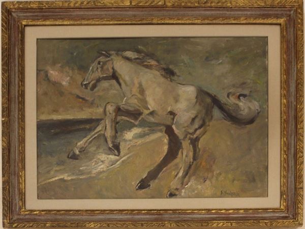 



Giuseppe Manfredi  - Asta GIOIELLI, ARGENTI, ARREDI, OGGETTI D'ARTE E DIPINTI - Poggio Bracciolini Casa d'Aste