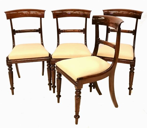 



Quattro sedie, inizi sec. XX,  - Asta ARREDI, OGGETTI D'ARTE, GIOIELLI E ARGENTI - Poggio Bracciolini Casa d'Aste