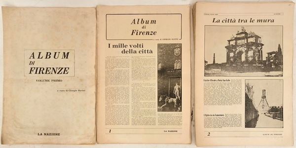 



Album di Firenze, contenente 20 fascicoli pubblicati su La Nazione 