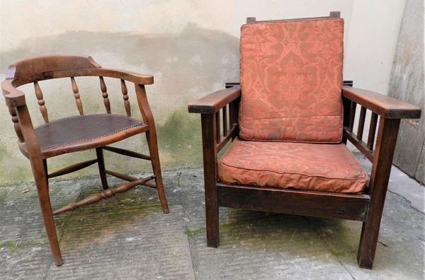 Due poltroncine, sec. XX