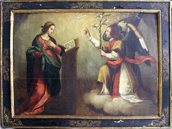 



Scuola italiana sec. XVI  - Asta COLLECTIBLES, Mobili, Arredi e Dipinti dal secolo XVI al XX - Poggio Bracciolini Casa d'Aste