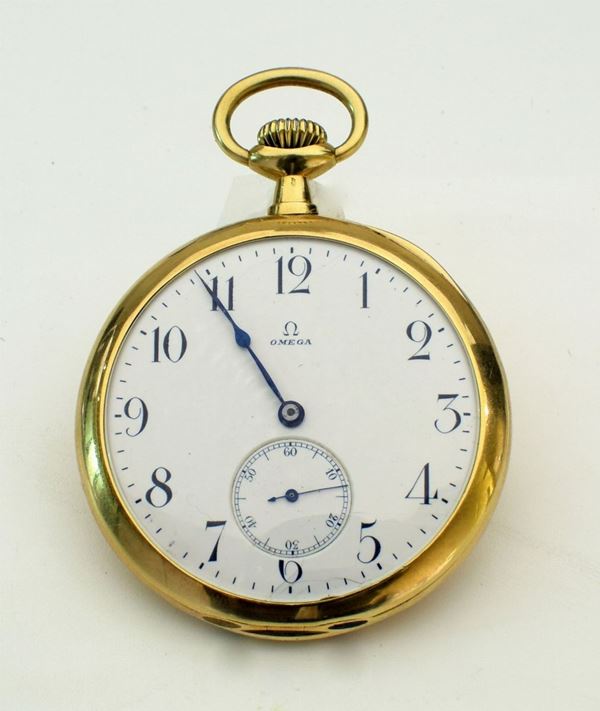 



OROLOGIO DA TASCA, OMEGA IN ORO GIALLO 18KT