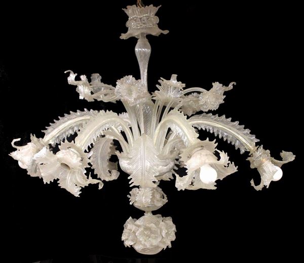 Lampadario, Murano, sec. XX