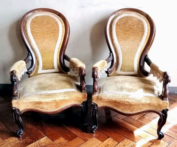 



Coppia di poltrone, Luigi Filippo   - Asta ANTIQUARIATO, COLLECTIBLES, GIOIELLI - Poggio Bracciolini Casa d'Aste