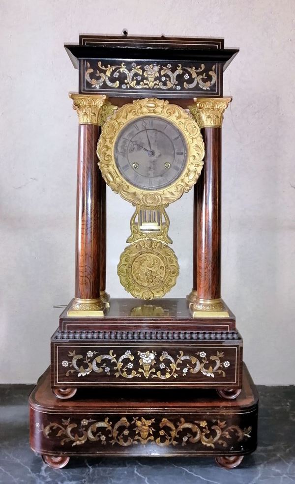 



Orologio a tempietto, sec. XIX
