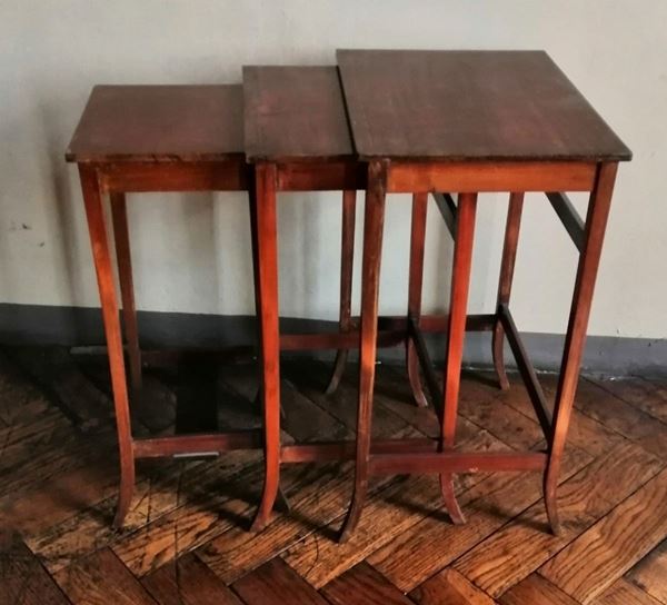



Tre tavolini a nido, sec. XIX  - Asta ANTIQUARIATO, COLLECTIBLES, GIOIELLI - Poggio Bracciolini Casa d'Aste