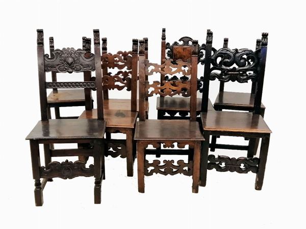 



Undici sedie, Emilia, sec. XVIII   - Asta ARREDI, OGGETTI D'ARTE, GIOIELLI E ARGENTI - Poggio Bracciolini Casa d'Aste