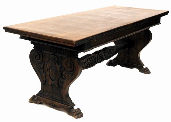 



Tavolo, in stile 500  - Asta COLLECTIBLES, Mobili, Arredi e Dipinti dal secolo XVI al XX - Poggio Bracciolini Casa d'Aste