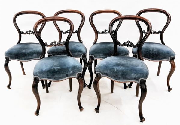 



Sei sedie, Luigi Filippo   - Asta ANTIQUARIATO, COLLECTIBLES, GIOIELLI - Poggio Bracciolini Casa d'Aste